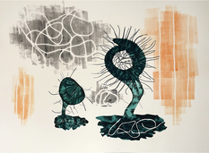 Story Telling though Collagraph, monotype and chine colle! (April 13 - 14)